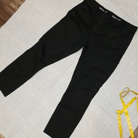 gap black khaki pants